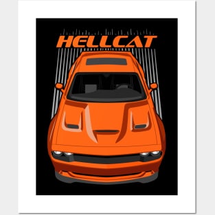 Challenger Hellcat - Orange Posters and Art